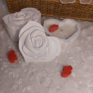 "Szerelem a levegőben" illatgyertya kerámiában